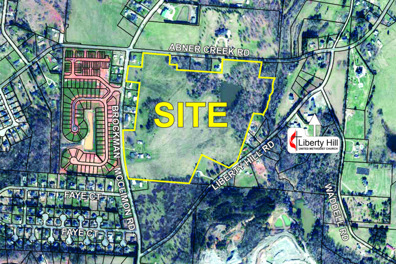 Property sold for new subdivision on Brockman McClimon Rd in Greer