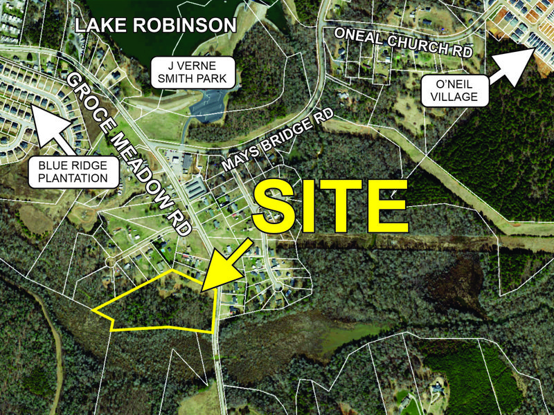 10+- acre parcel sold on Groce Meadow Road in Taylors