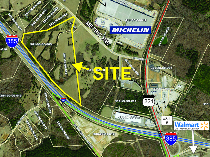 64+- acre parcel sold on Metric Road in Laurens