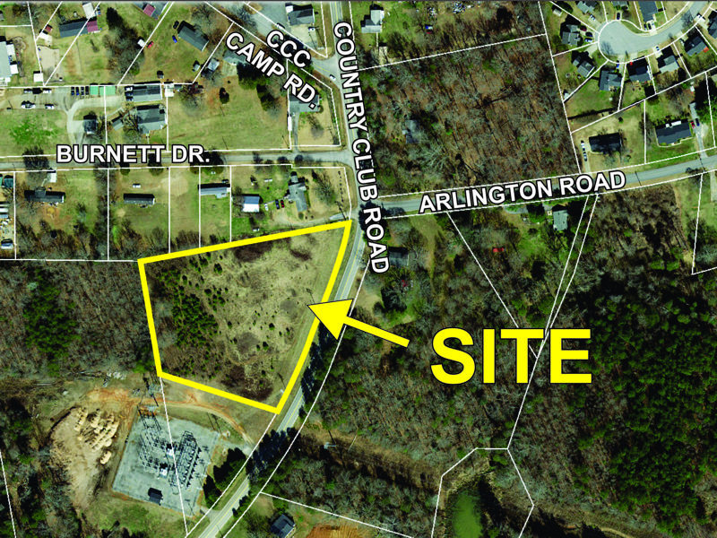 3.46+- acre parcel sold on Country Club Road in Greer