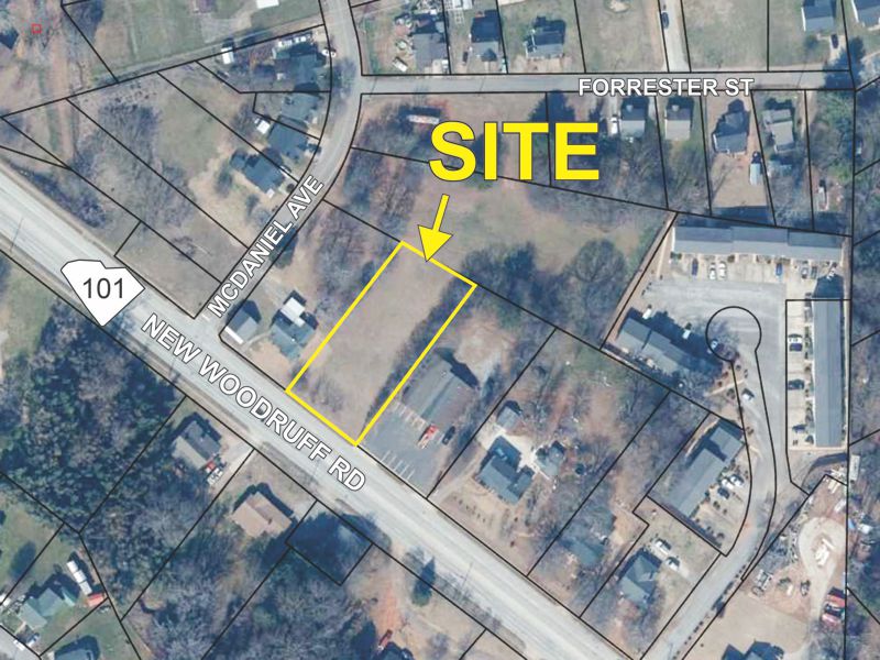 Land parcel sold on Hwy 101 in Greer