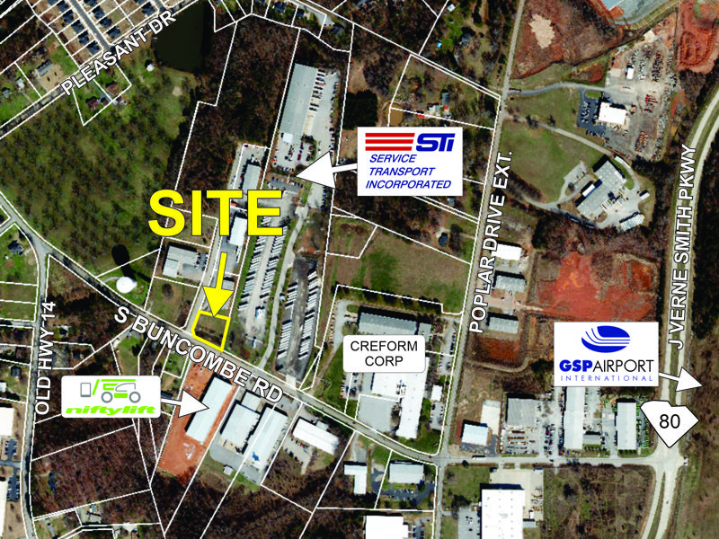Parcel sold on South Buncombe Rd in Greer
